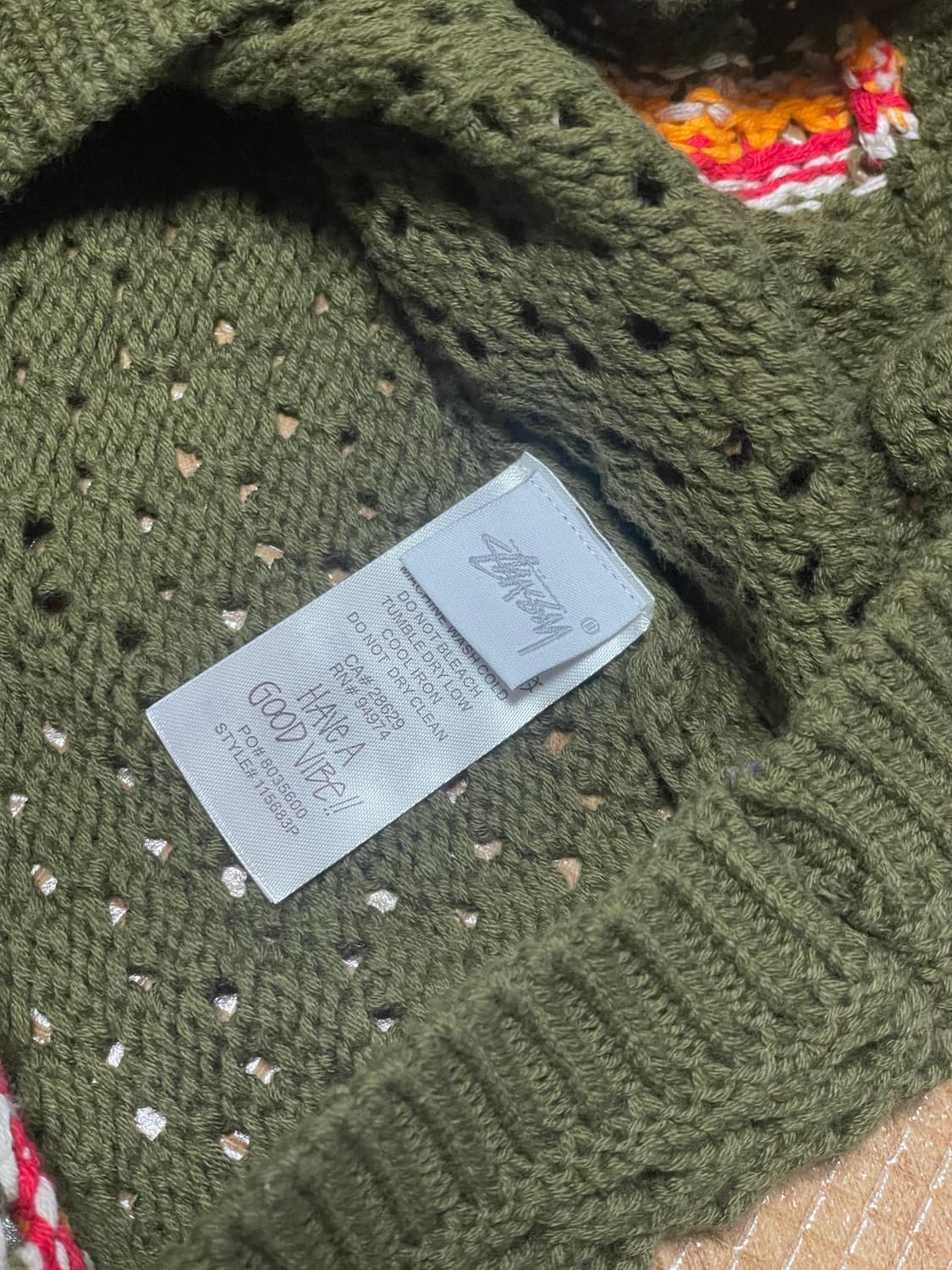 스투시 patta 콜라보 니트 상품이미지7