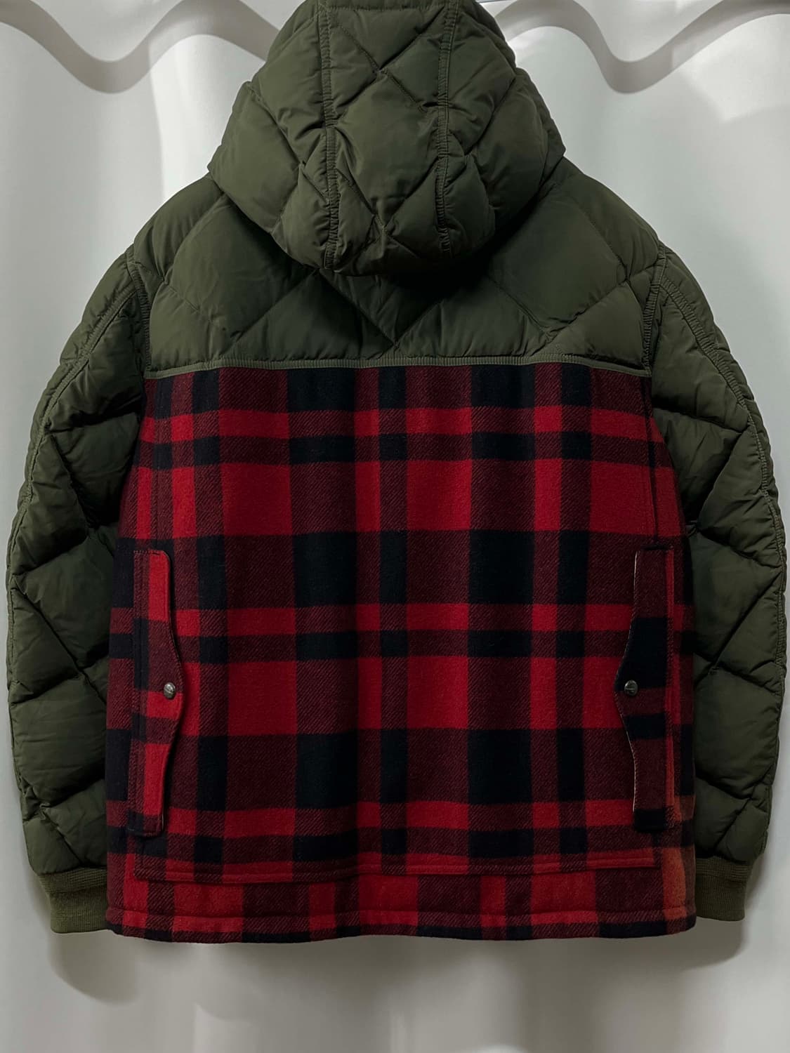 폴로 랄프로렌 말라드덕 버팔로 매키노 울헌팅 필드 퀼티드 다운자켓 상품이미지2