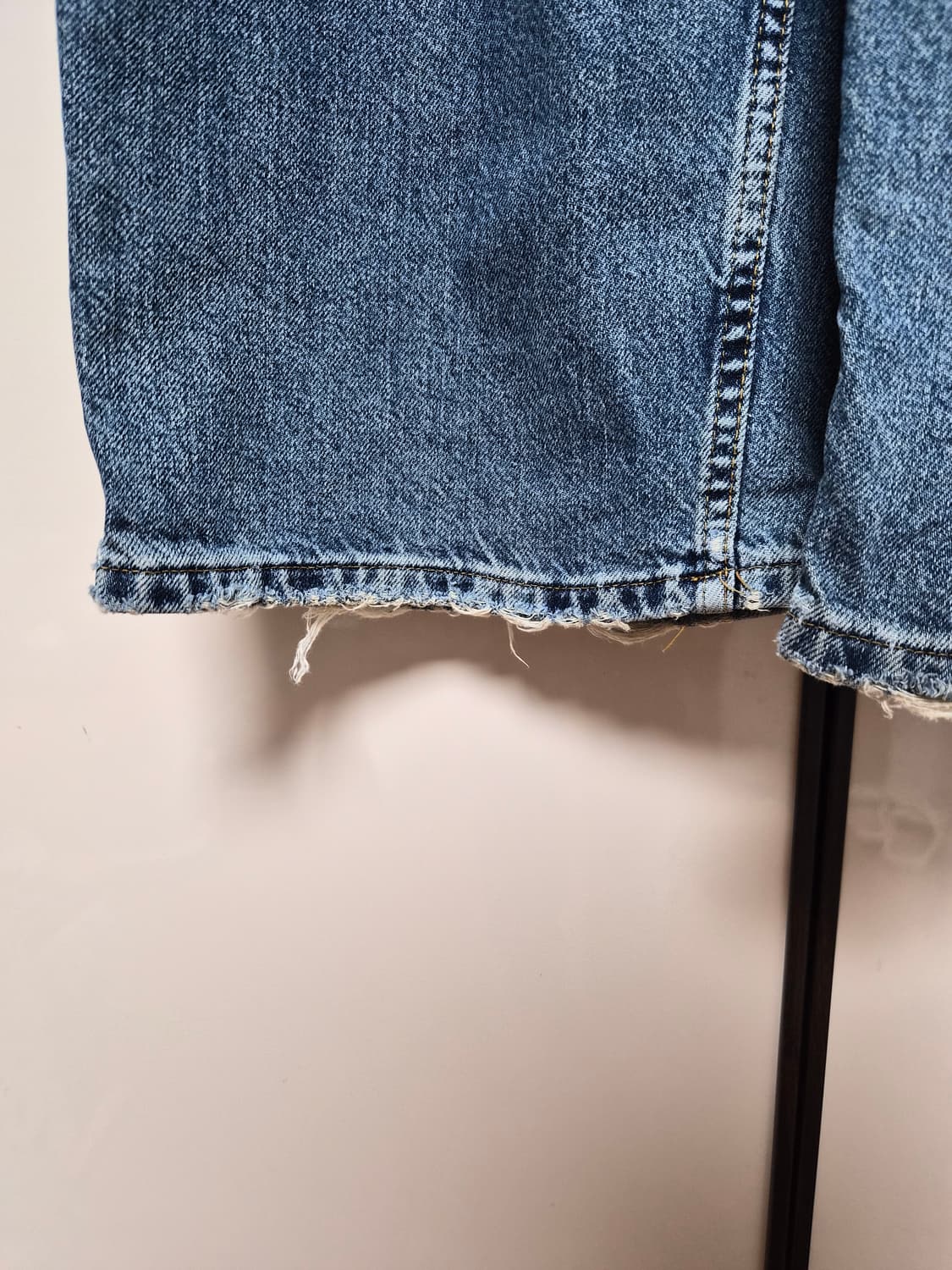 자라 데미지 와이드 데님 팬츠 44 size 상품이미지4
