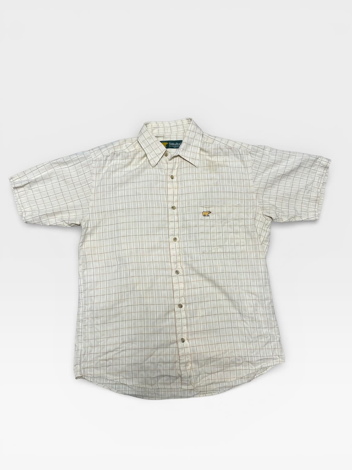 Golden Bear - JP 체크 half 셔츠(S-M추천) 상품이미지1