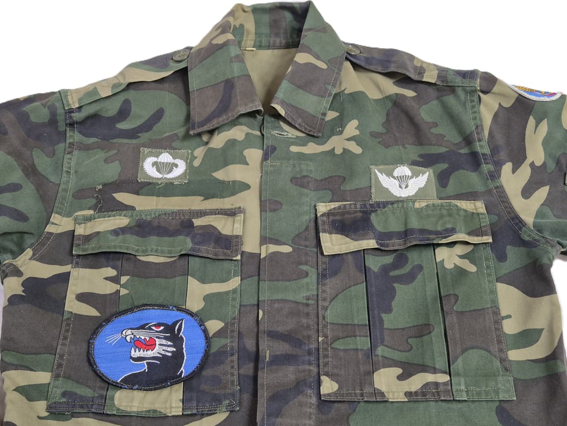 육군 구형 13공수특전여단 중기형 독사복 전투복 상의 자켓 (S) 상품이미지7