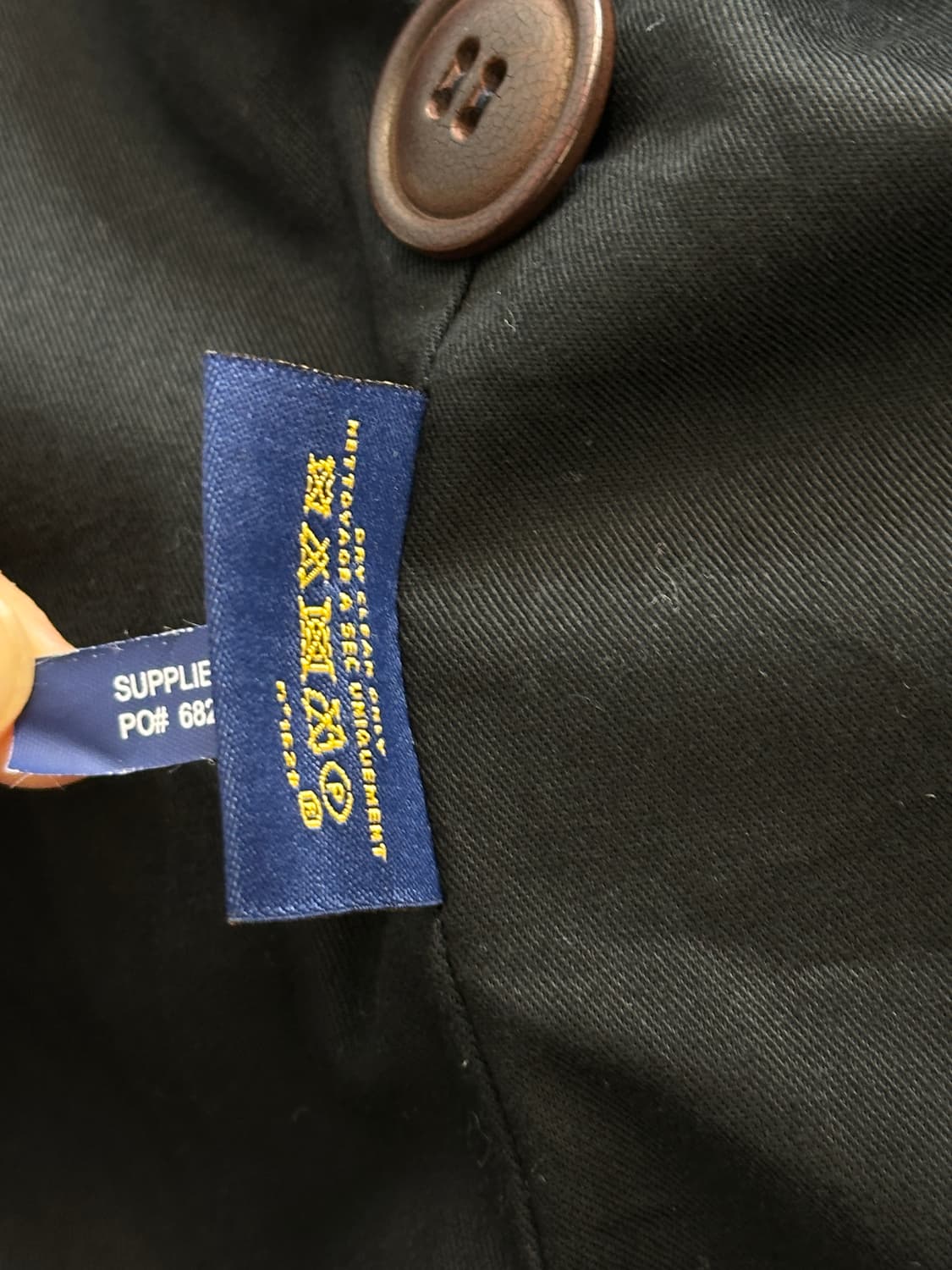 폴로 랄프로렌 럭비 체크 울 코트  상품이미지6