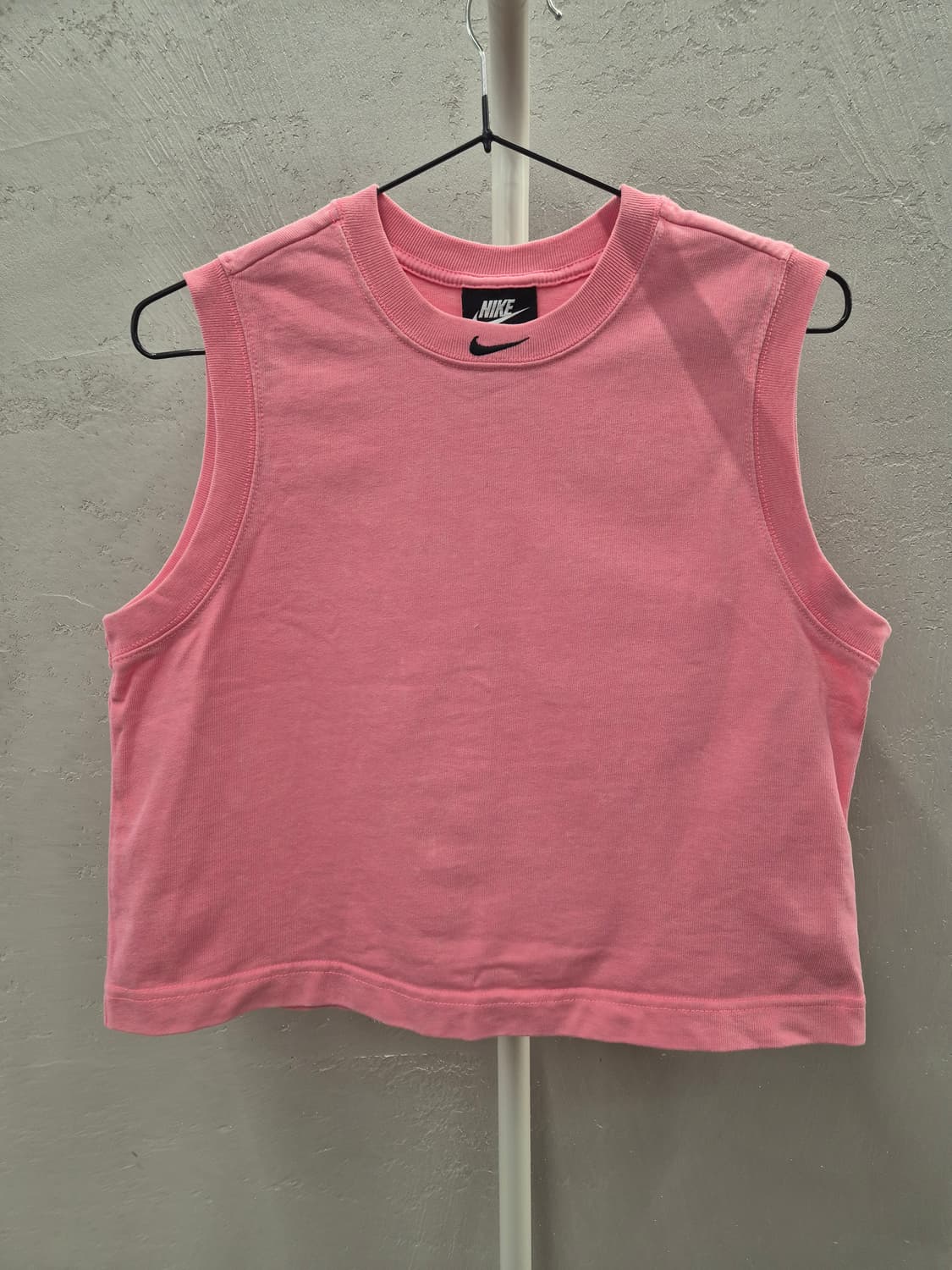 나이키 여성 민소매 크롭탑 M 핑크 상품이미지2