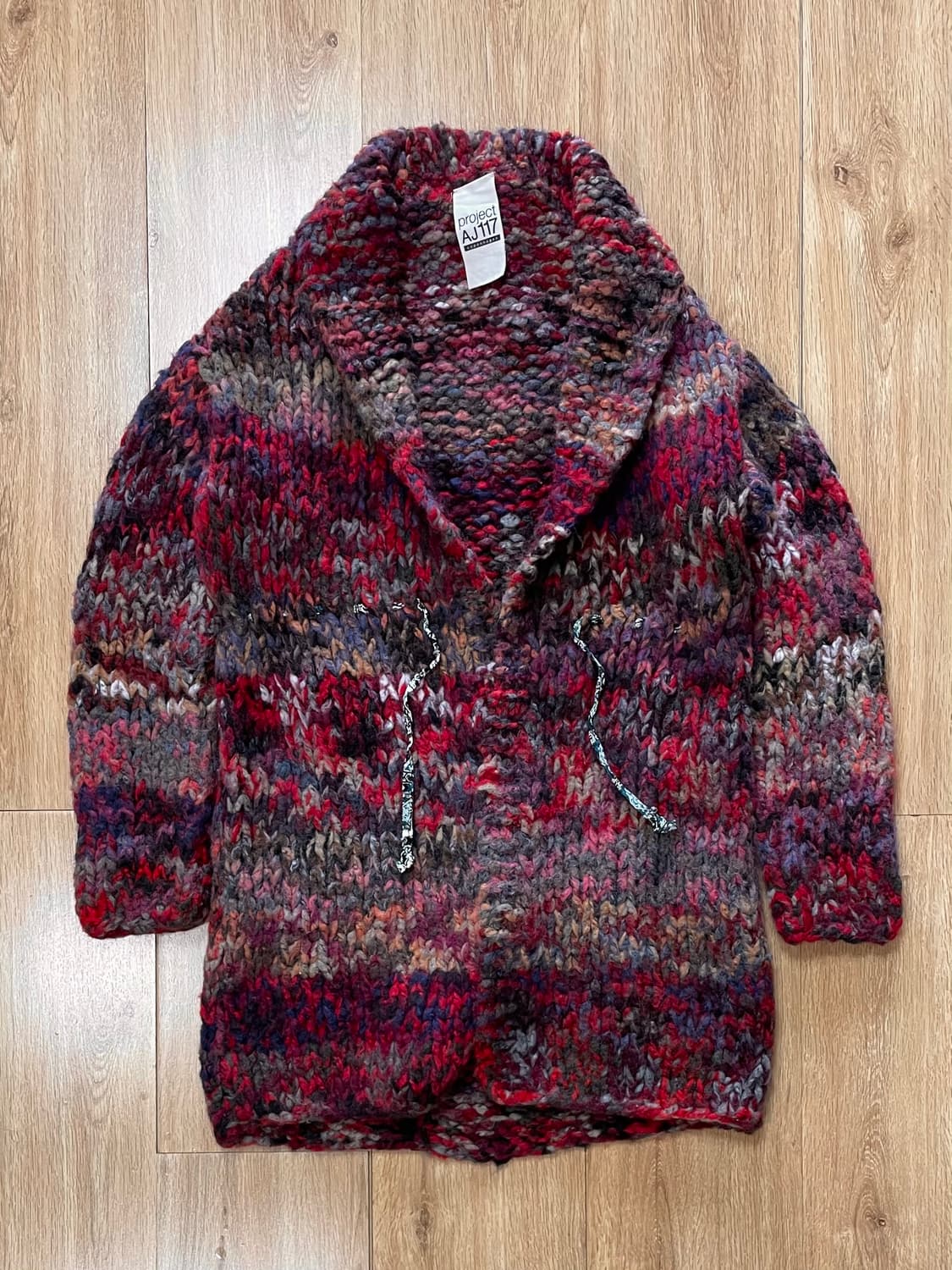 국내 유일 Made Italy 프로젝트AJ117 니트 로브 가디건 상품이미지1