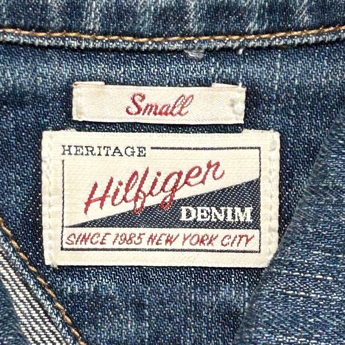 타미힐피거 데님 크롭 자켓 S 상품이미지5