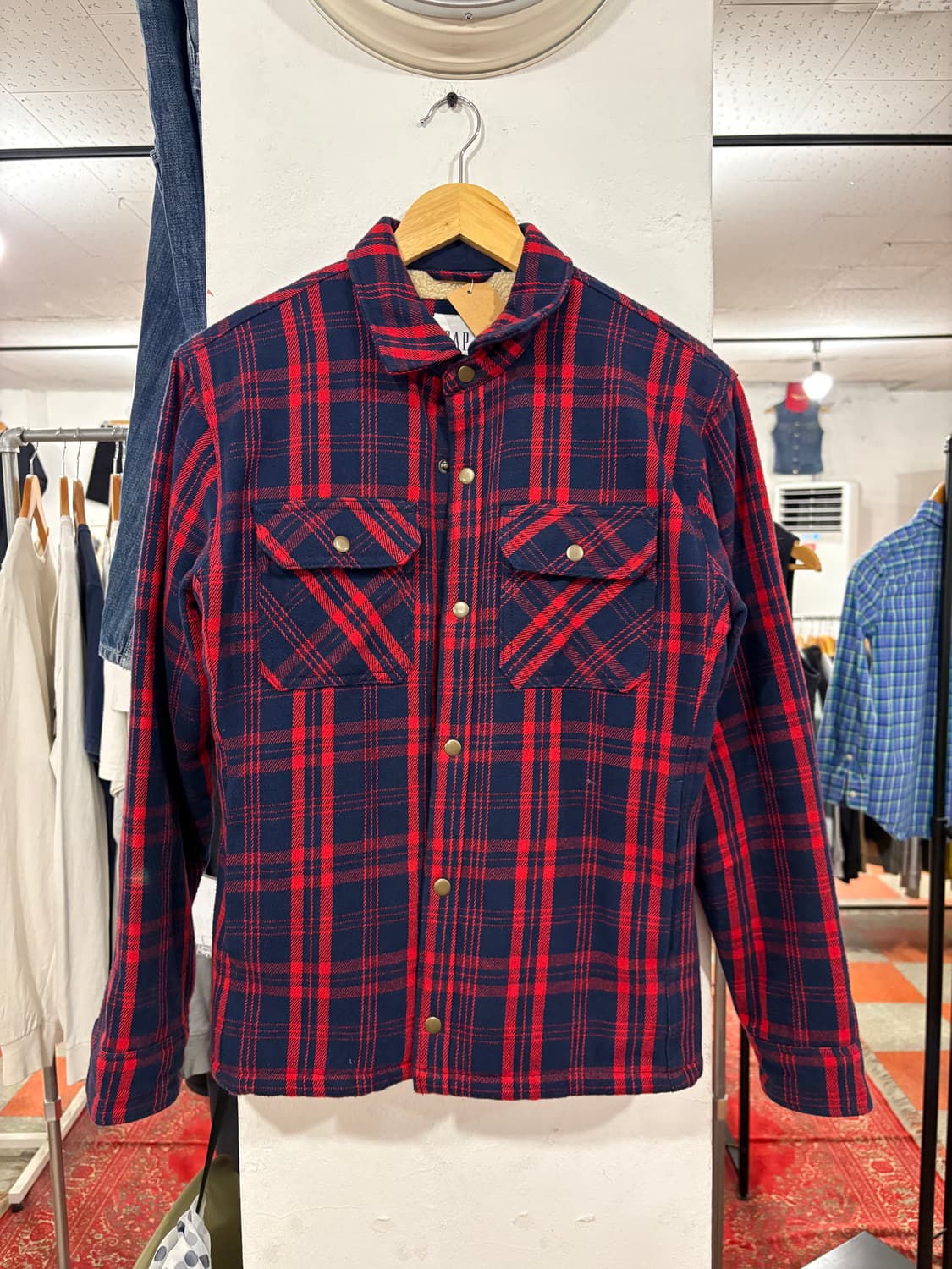 갭 양털 셔츠 상품이미지4