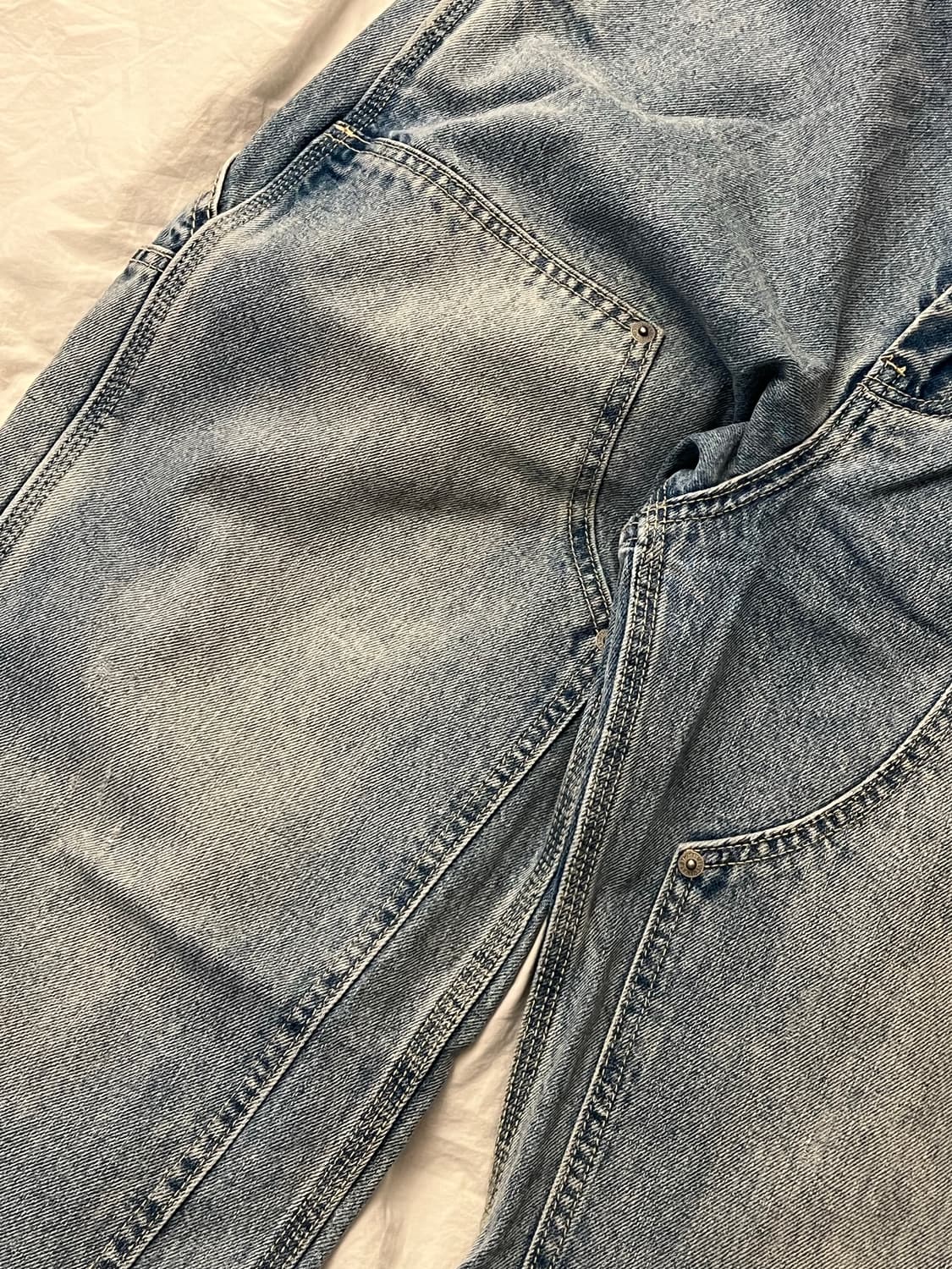 워시드 더블니 팬츠 L [32] [구시즌] 상품이미지4