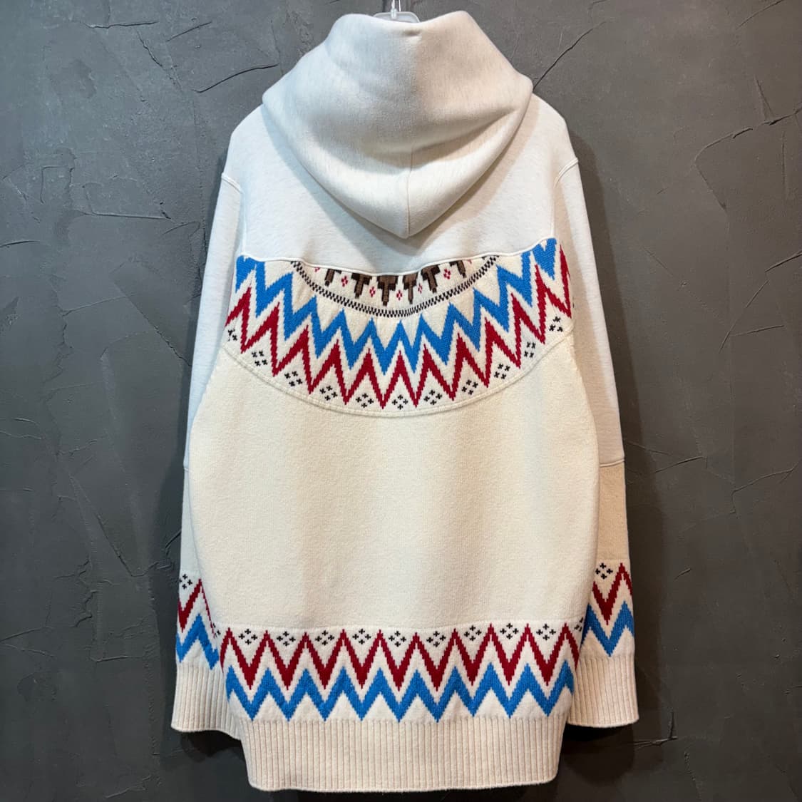 [2] SACAI 사카이 후드 니트 상품이미지3