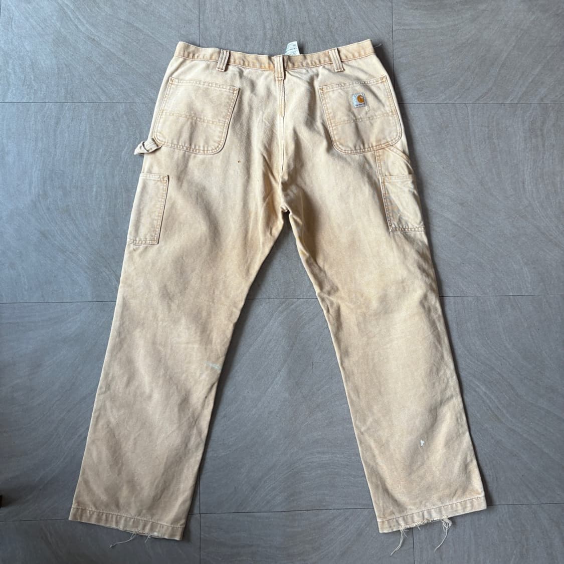 칼하트 정품 브라운 더블니 팬츠 바지 상품이미지6