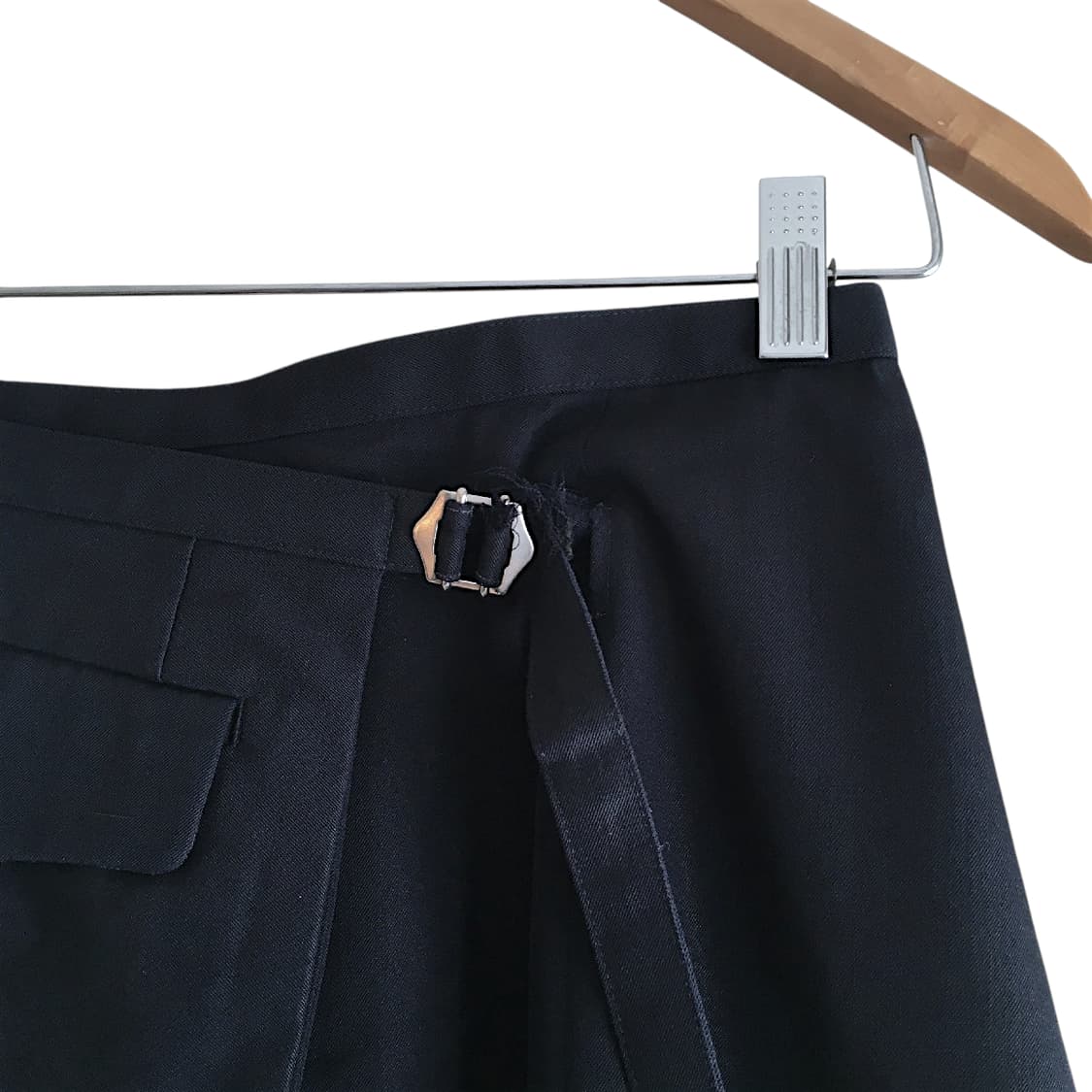 꼼데가르송 트리콧 레이어드 랩스커트 상품이미지4