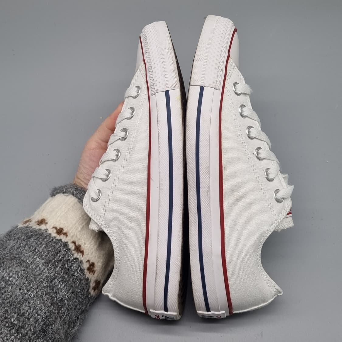 컨버스 올스타 화이트 여성스니커즈 240 상품이미지5