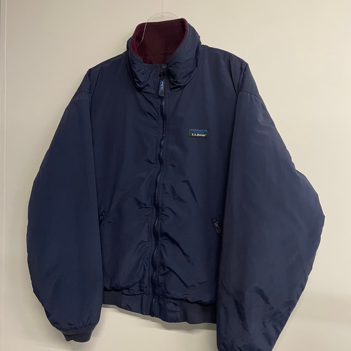 90s 엘엘빈 나일론 웜업 자켓 상품이미지3