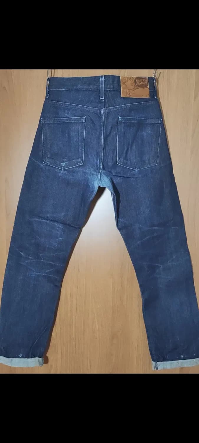 네페진 스키니가이 인디고 브로큰트윌 셀비지 상품이미지2