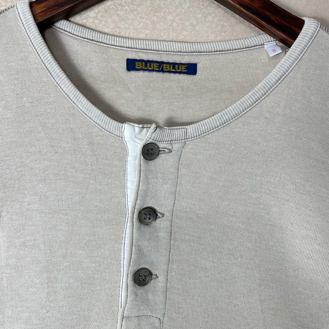 Blue Blue Japan 헨리넥 슬리브 상품이미지4