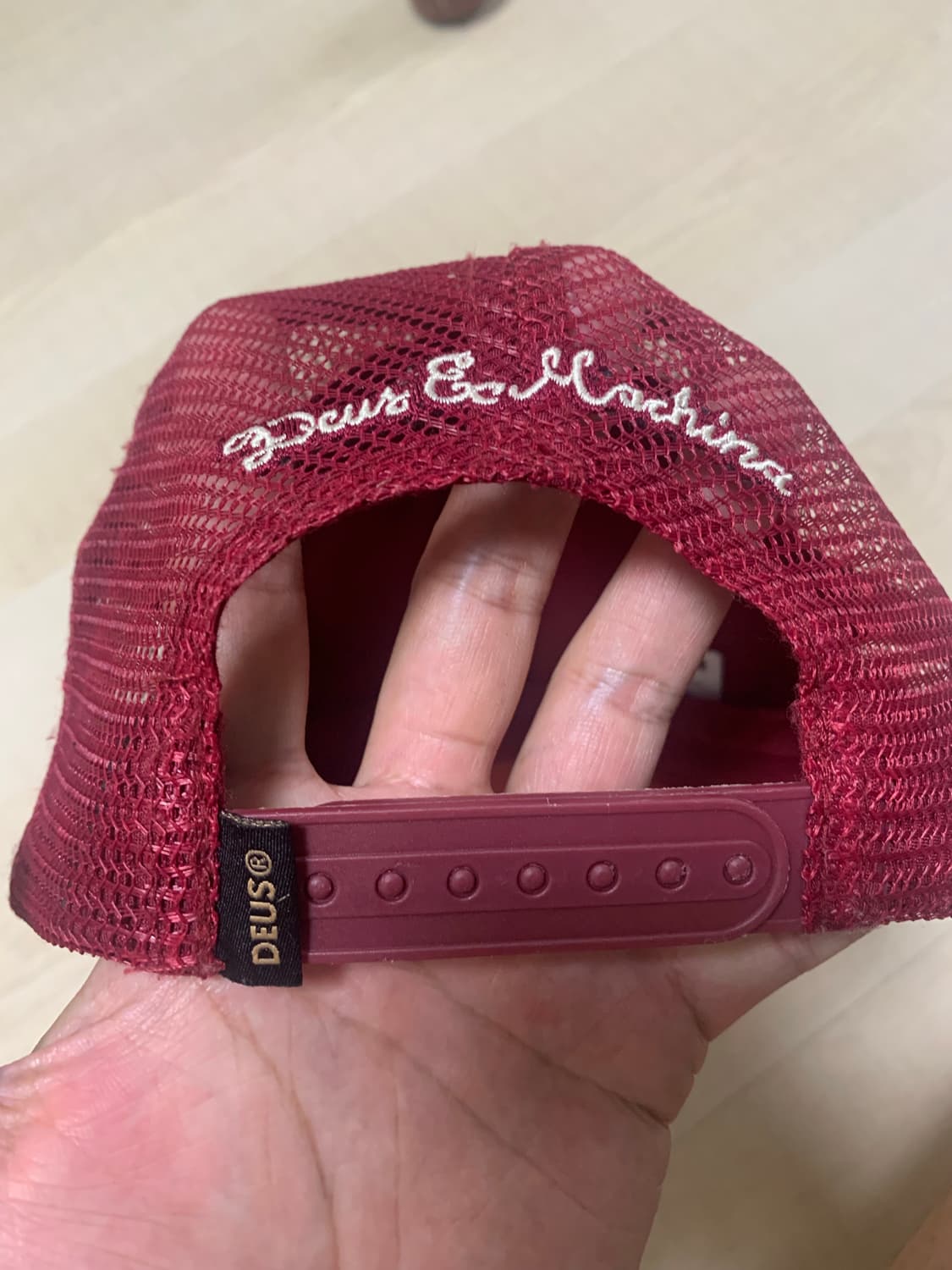 Deus Ex Machina Red mash cap 상품이미지2
