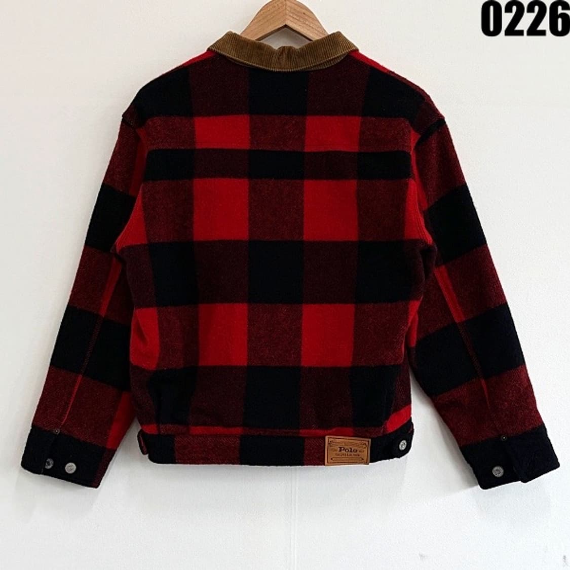 폴로 랄프로렌 버팔로 체크 퀼팅 자켓 M 0226  상품이미지9