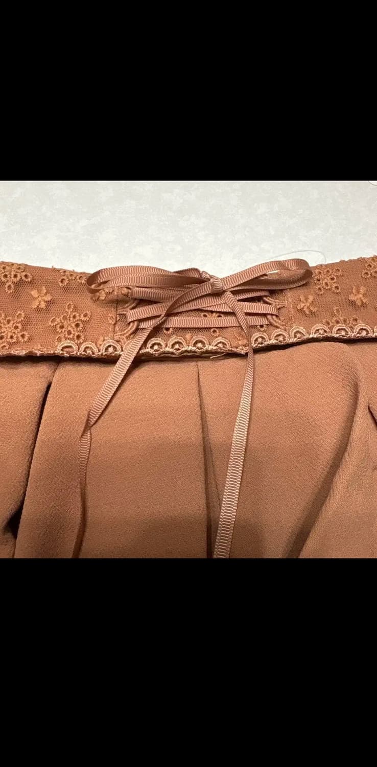 LIZ LISA 리즈리사 라떼갸루 브라운 스커트 큐롯 히메갸루 엑시즈팜 상품이미지2