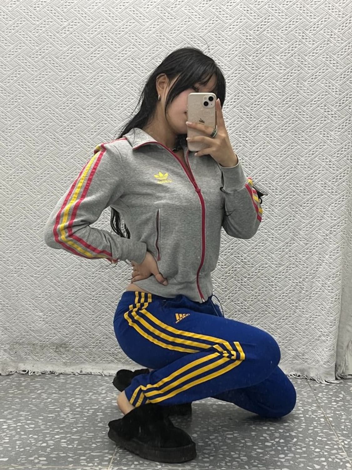 아디다스 로고 자수 비비드 트랙팬츠 95 C06515 상품이미지1