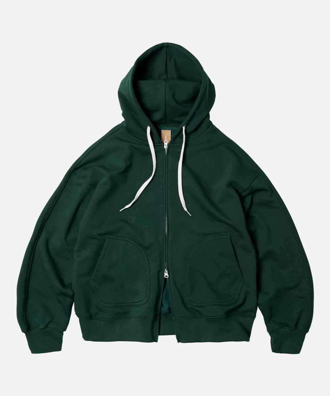 [M] 프리즘웍스 OG 헤비웨이트 후드 집업 파카 다크 그린 판매 상품이미지1