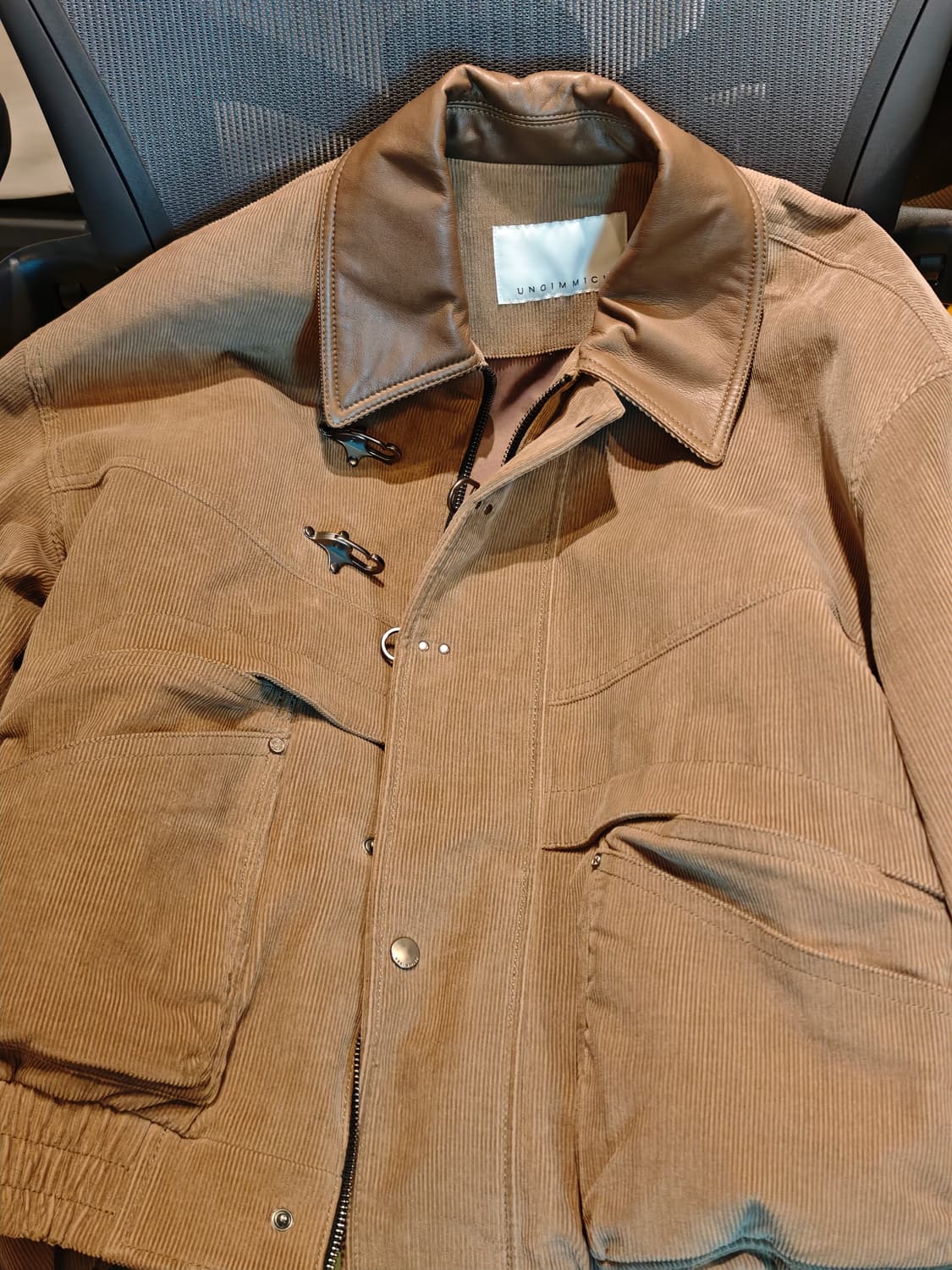 언지미크 코듀로이 파이어맨 자켓 필살기 느좋 자켓 상품이미지5