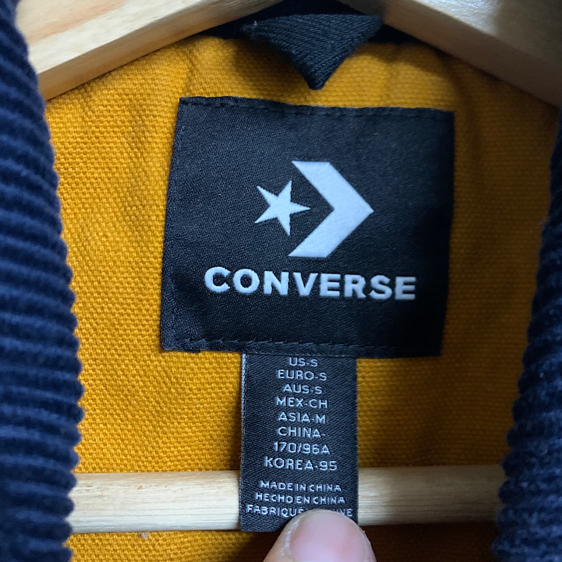 컨버스 코튼 코듀로이 덱 누빔 워크 자켓 M 상품이미지2