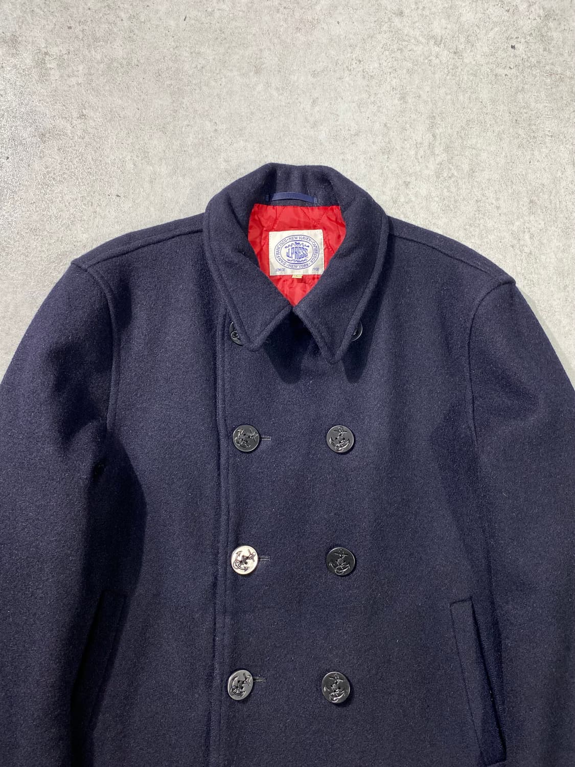 [L] 90s J.Press 제이프레스 네이비 울 피코트 상품이미지2