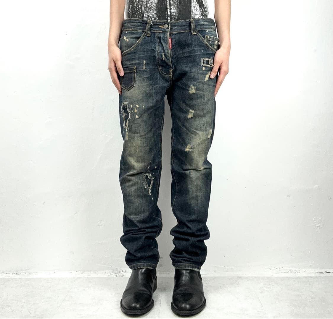 Dsquared2 2000s Archive Distressed Repai 상품이미지2