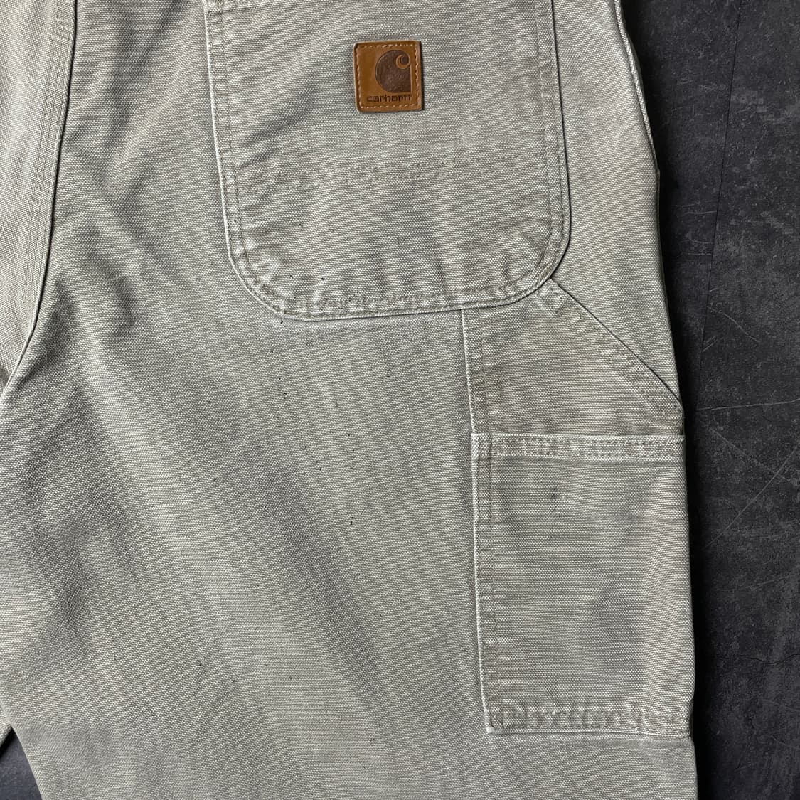CARHARTT 칼하트 B11 캔버스 싱글니 카펜터 워크팬츠 A01015 상품이미지9