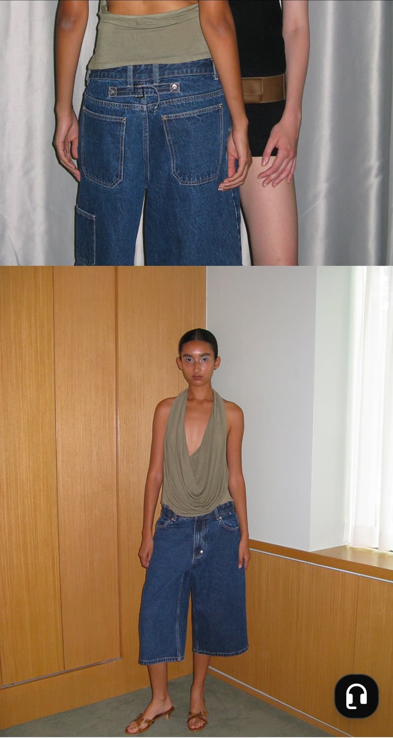파르티멘토 BERMUDA DENIM SHORTS  상품이미지2