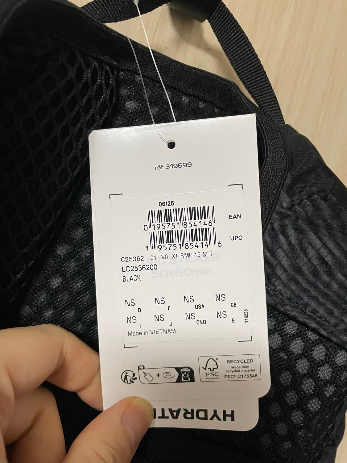 [15L] 살로몬 XT 15 백팩 블랙(✨새상품) 상품이미지4