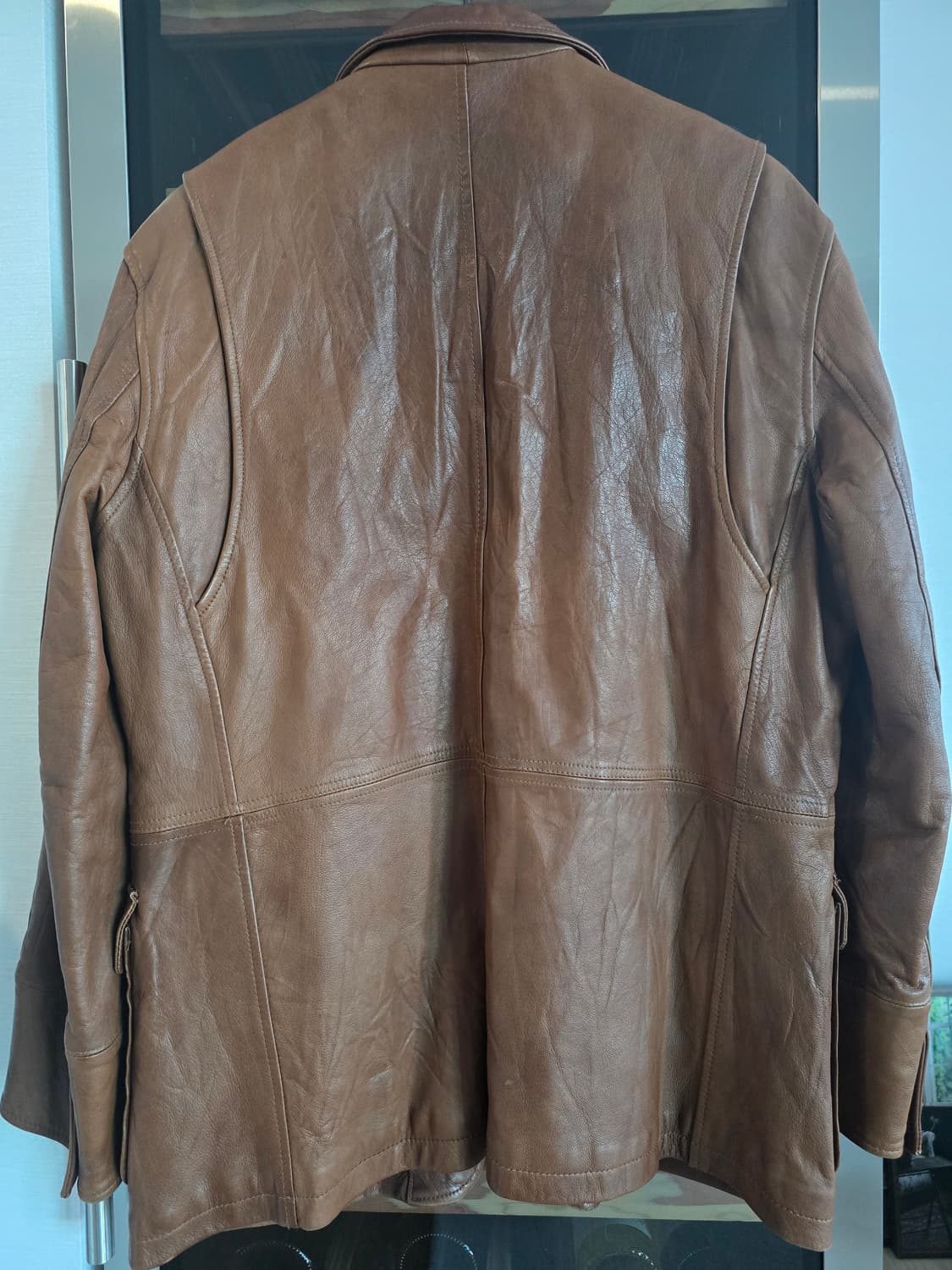 C.P. 컴퍼니 브라운 양가죽 카코트 자켓100~105사이즈 상품이미지3