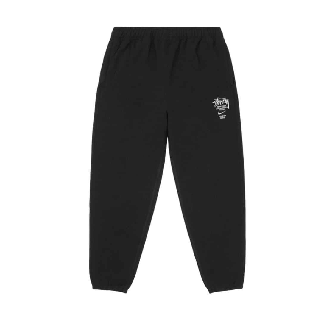 [US/L]초판!) 나이키 x 스투시 NRG ZR 플리스 팬츠 블랙 상품이미지1