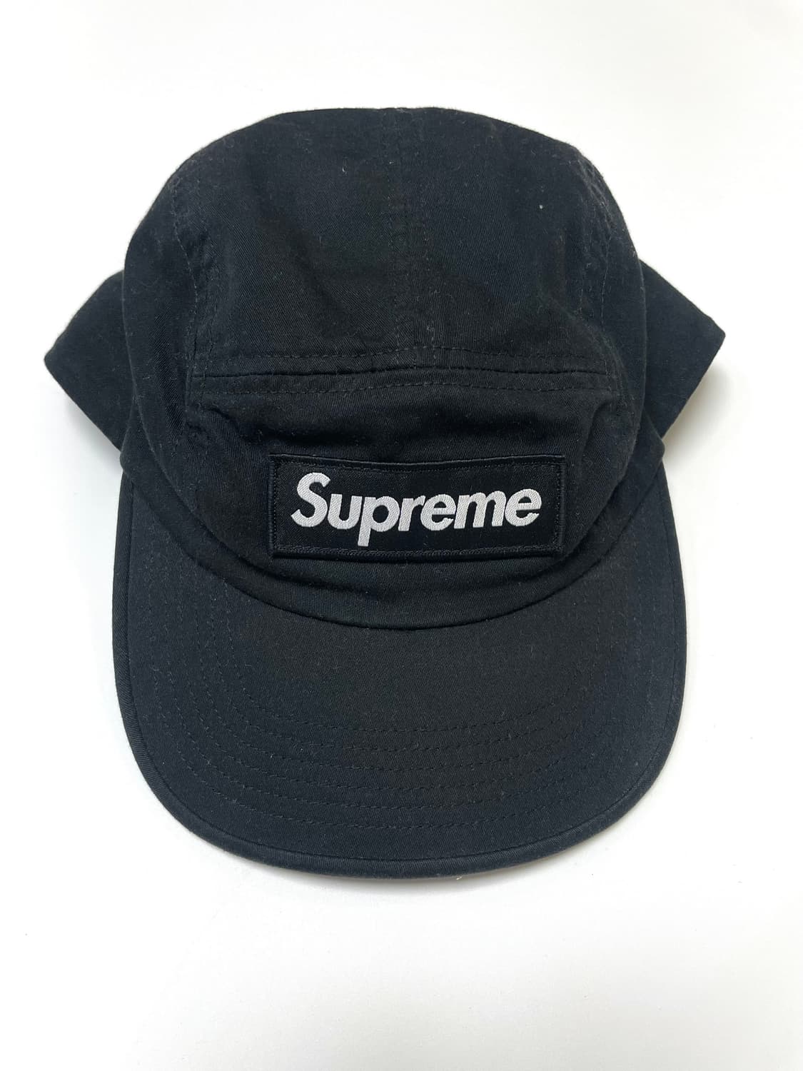 슈프림 캠프캡 블랙 상품이미지1
