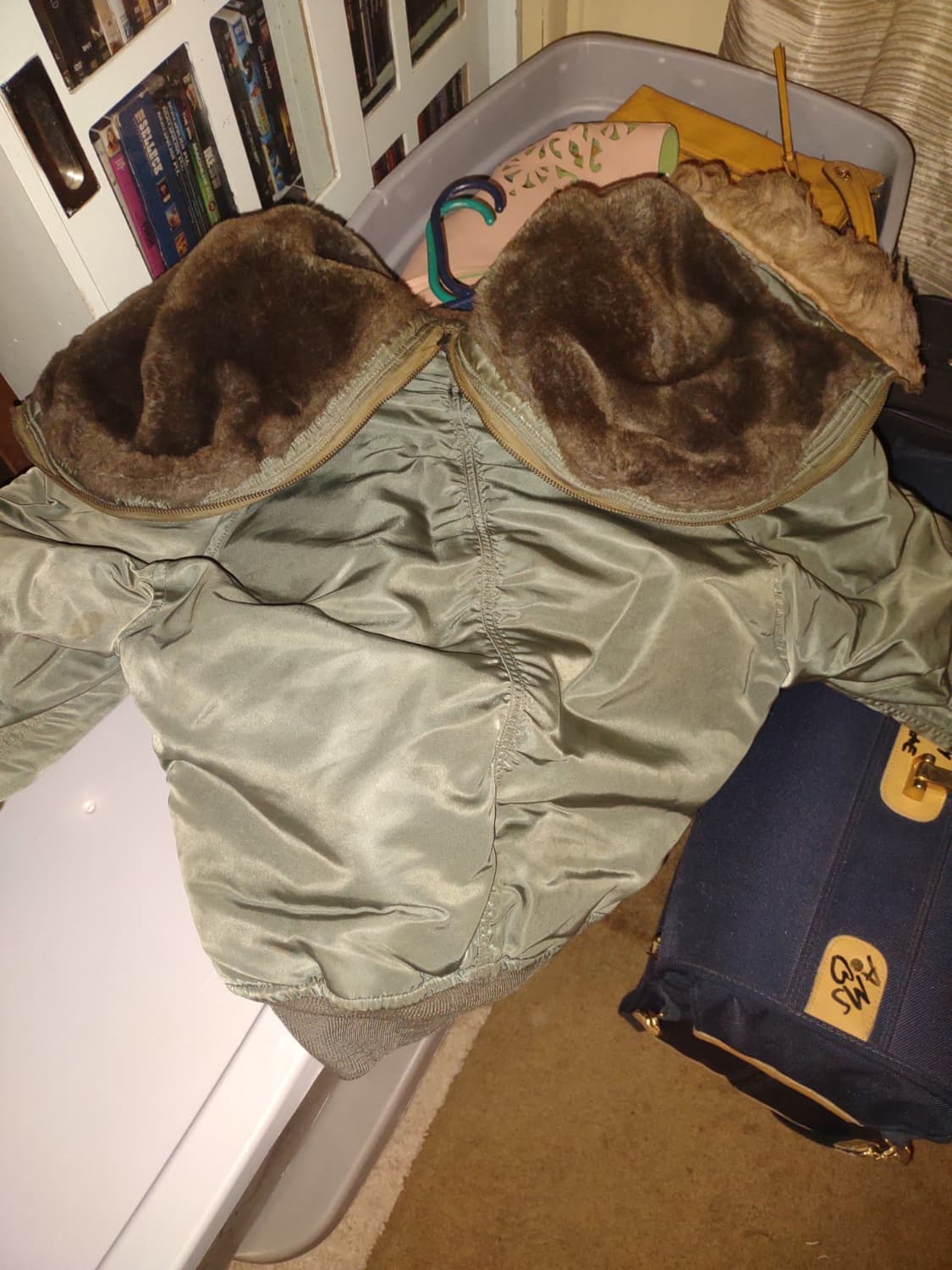 1976s 알파 인더스트리 N-2B 붐버 자켓 상품이미지2