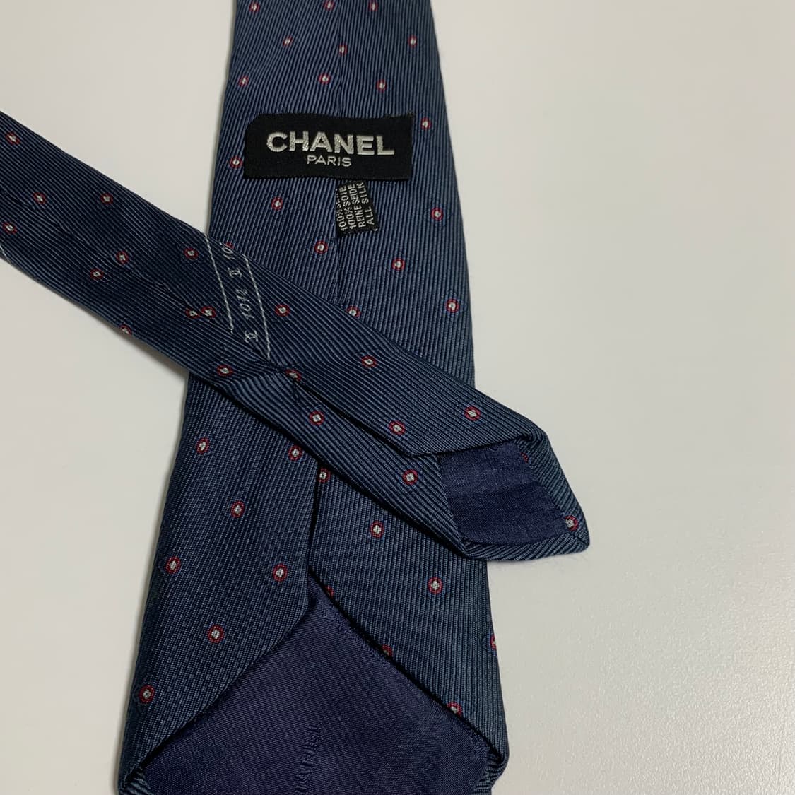 샤넬(CHANEL) 명품 빈티지넥타이 A등급 클래식타이 상품이미지5