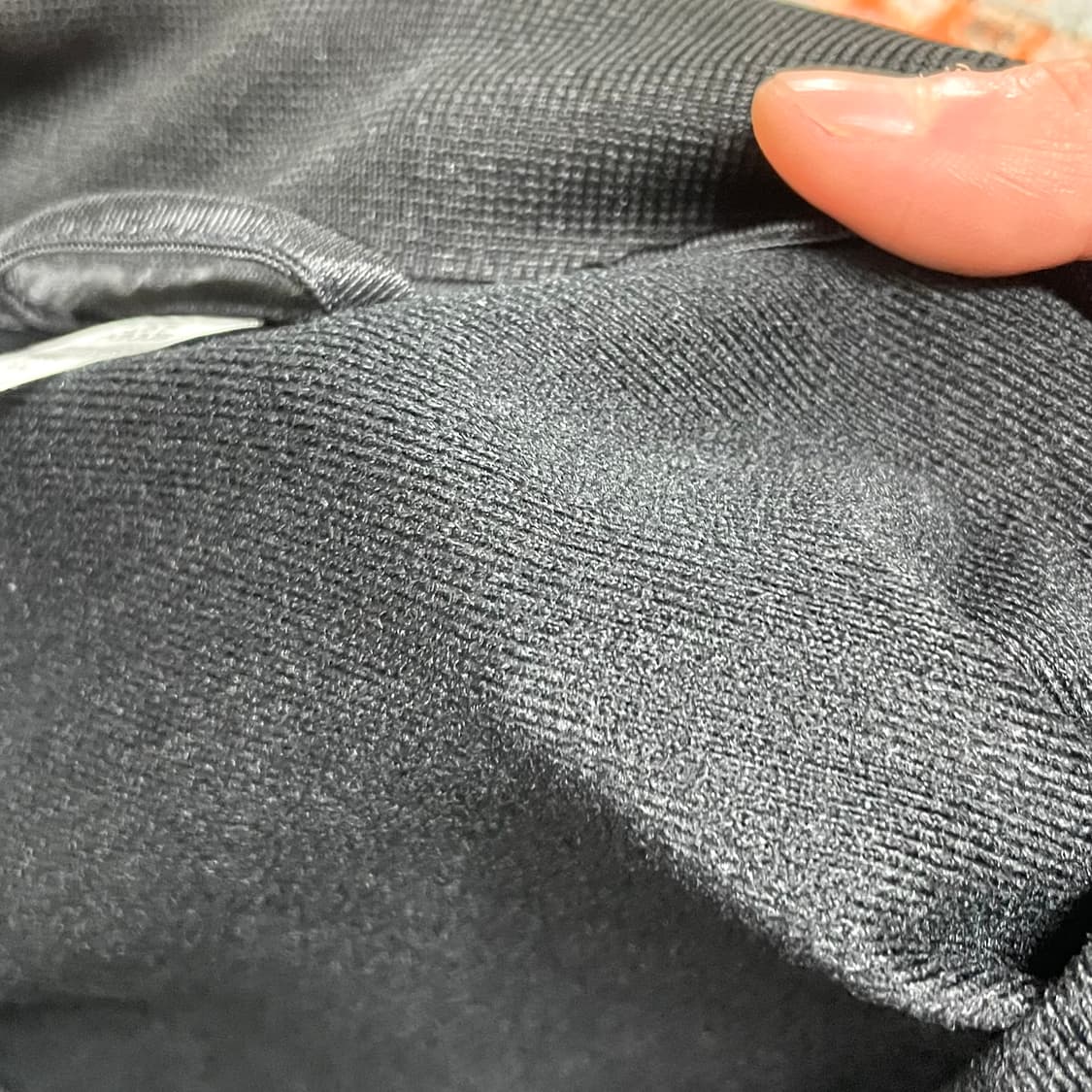 아디다스 삼각로고 블랙 집업져지 자켓 남성2XL 상품이미지4