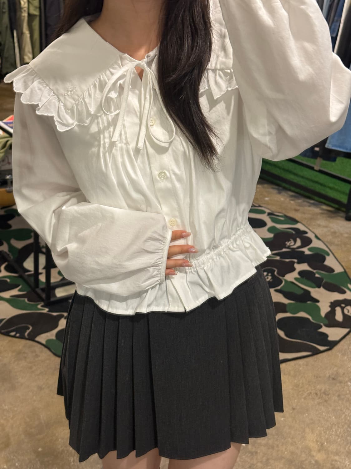 포에토 Sierra collar blouse 상품이미지3