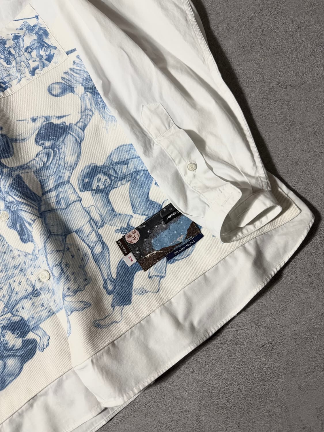 AW16 Prada × Christophe Chemin Shirt 상품이미지5