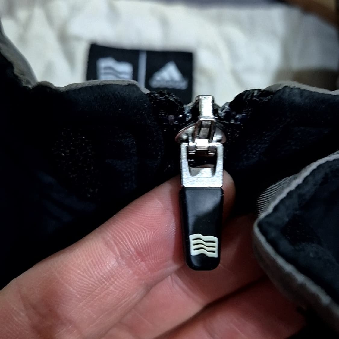 아디다스 풀오버 누빔 아노락 상품이미지5