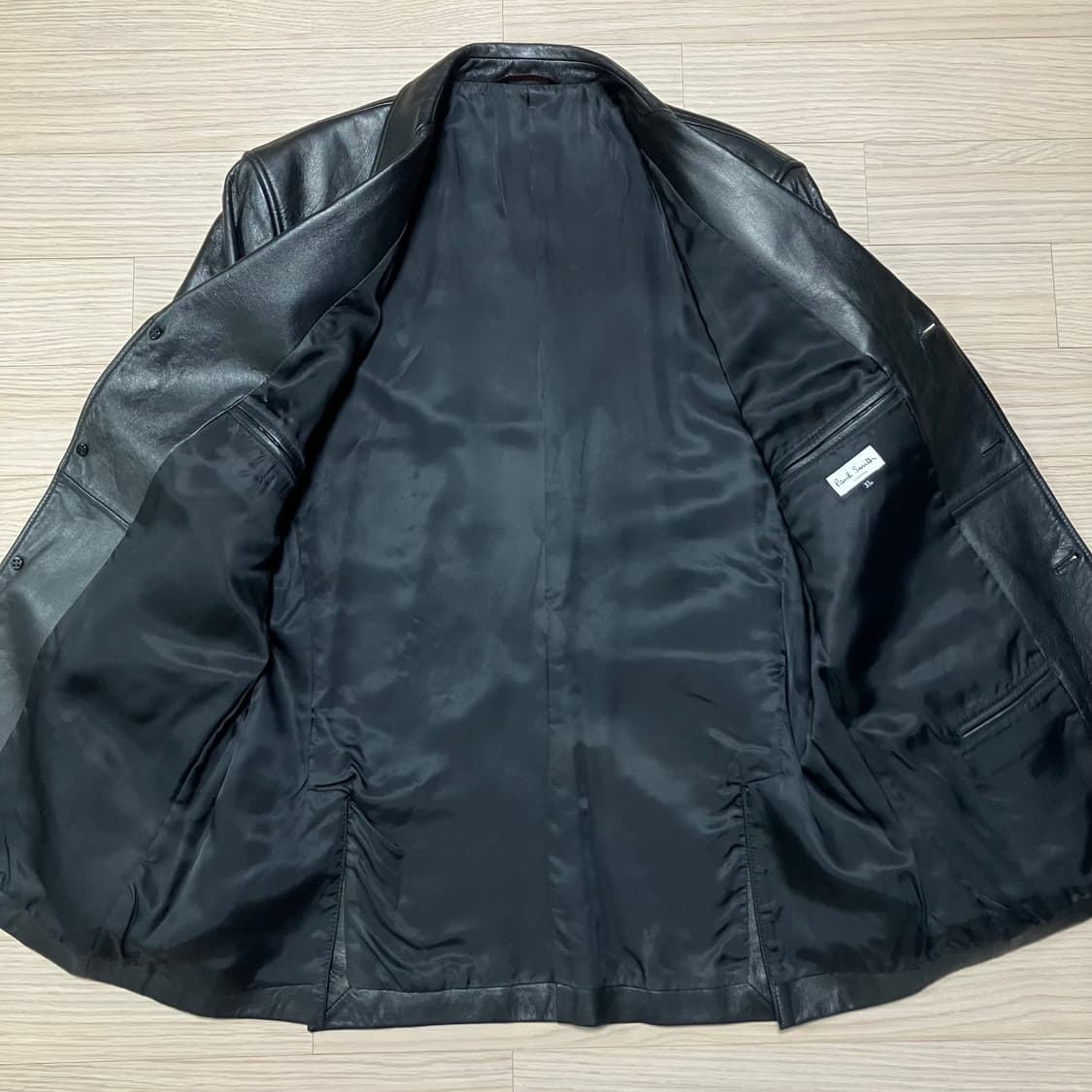 [PaulSmith] 폴스미스 런던 램스킨 양가죽 자켓 블랙 상품이미지5