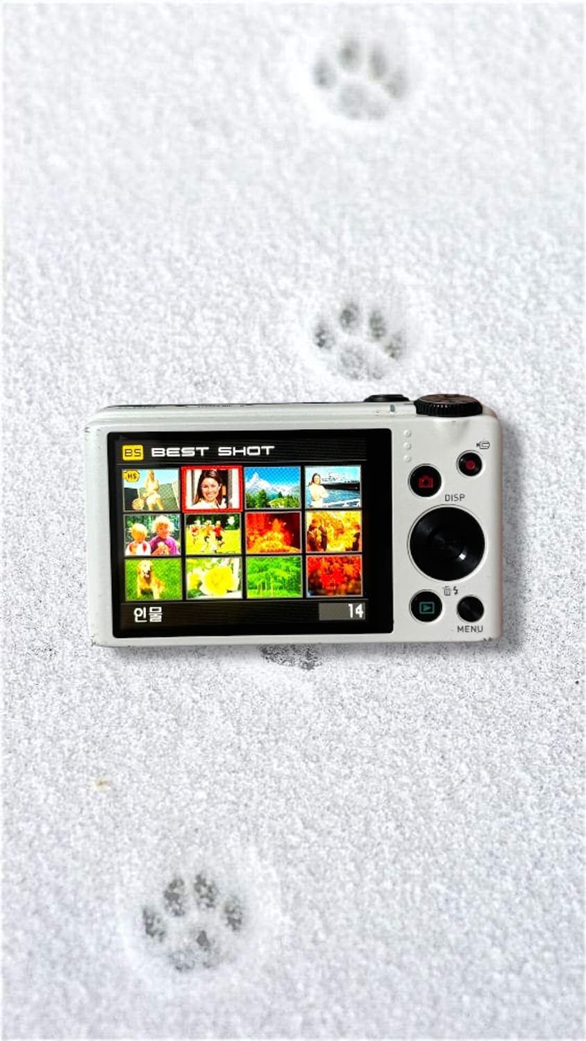 고성능!) 카시오 엑슬림 EX-ZR200 디카 빈티지 캠코더/캐논 니콘 상품이미지3