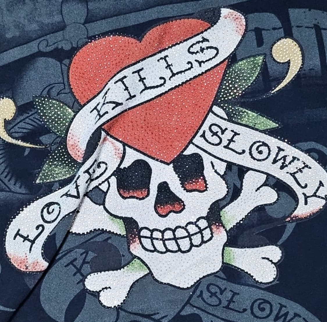 에드하디 크리스찬 오디저 라인 올큐빅 후드집업 / 안감 와플소재 프린팅 상품이미지2