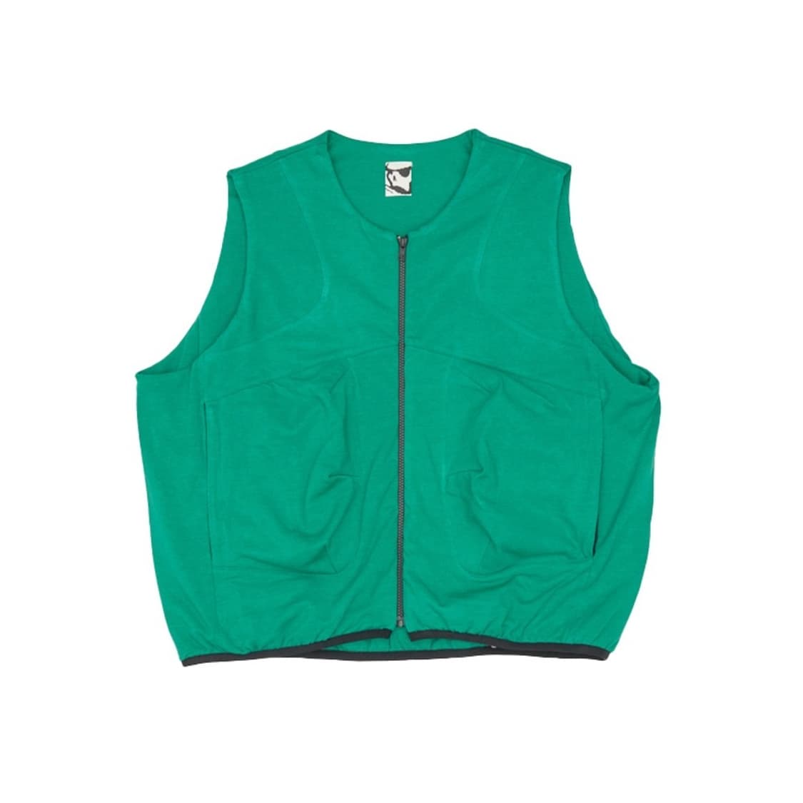 (XL) GR10K 페디드 저지 베스트 포레스트그린 상품이미지1