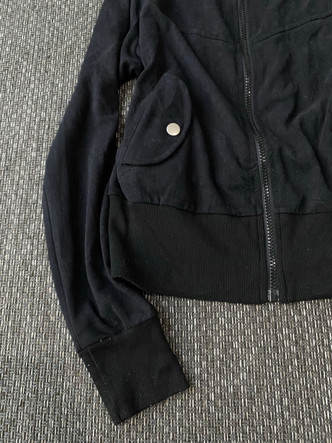 Y2K Slim Fit Full Neck Zip Up 상품이미지5