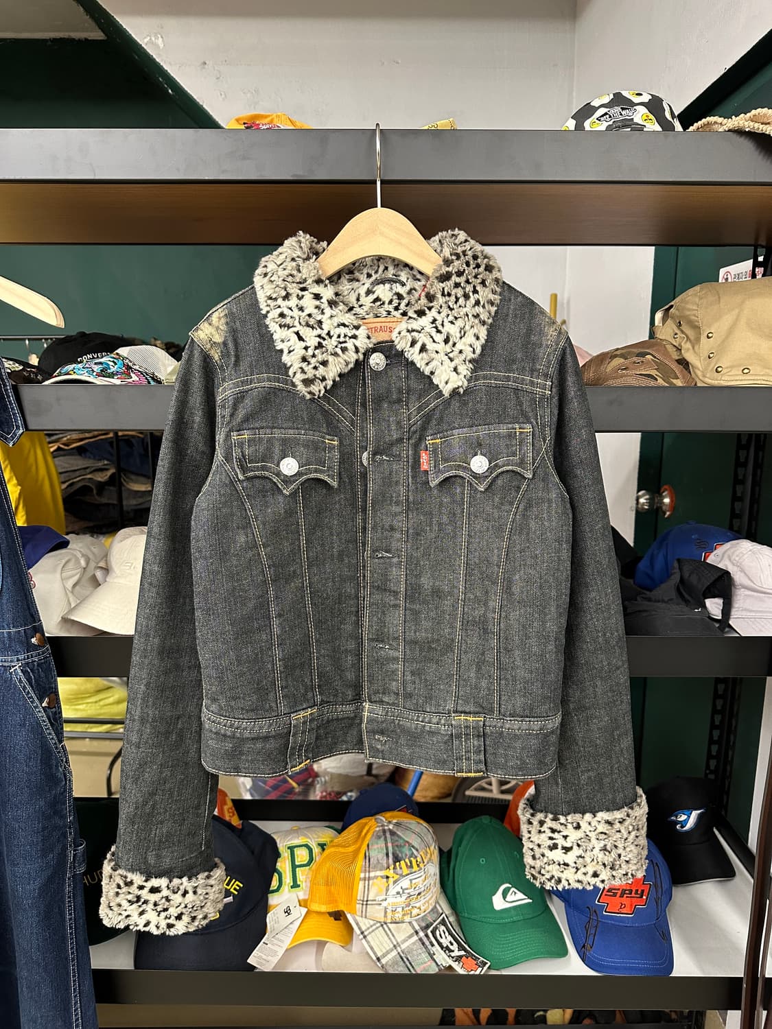 리바이스) 데님 흑청 자켓 95 상품이미지1