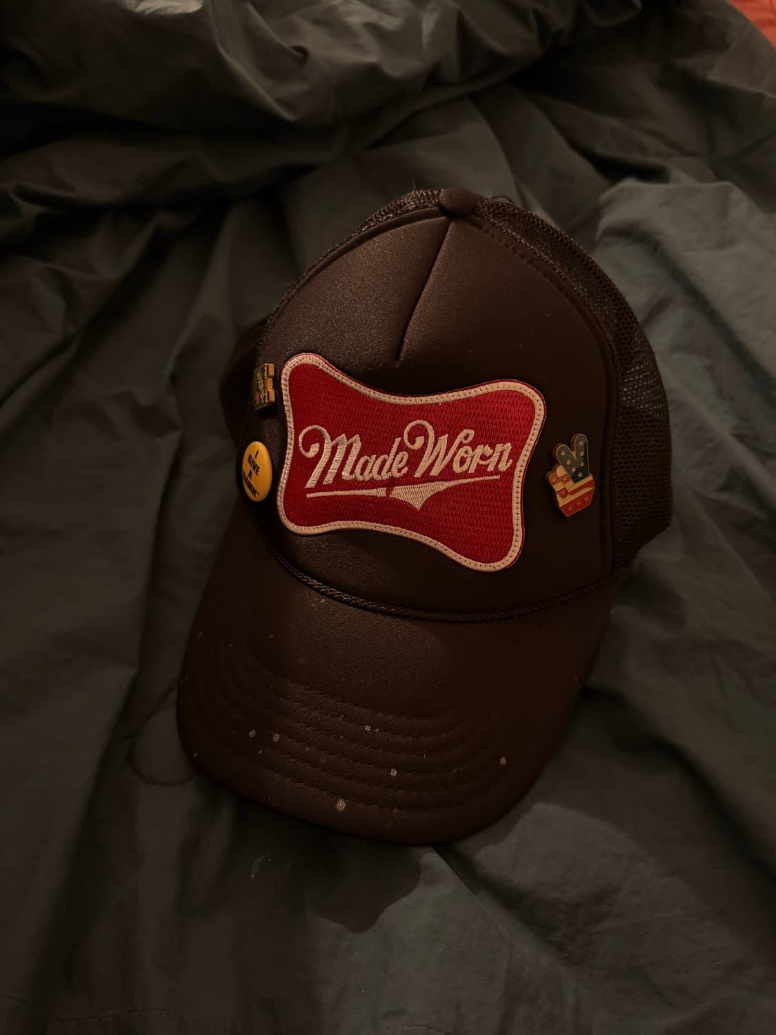 메이드원 메쉬 트러커 캡 상품이미지5