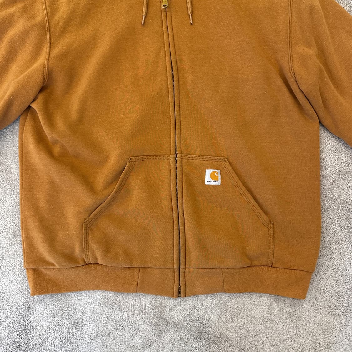 칼하트 써멀 후드집업 브라운 상품이미지4