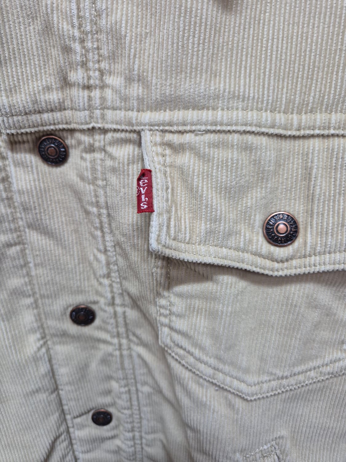 리바이스 골덴 양털자켓  상품이미지3