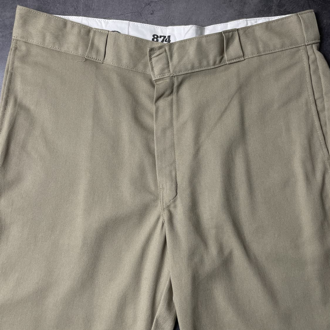 DICKIES 디키즈874 빈티지 베이지 코튼 워크 팬츠 A00827 상품이미지2