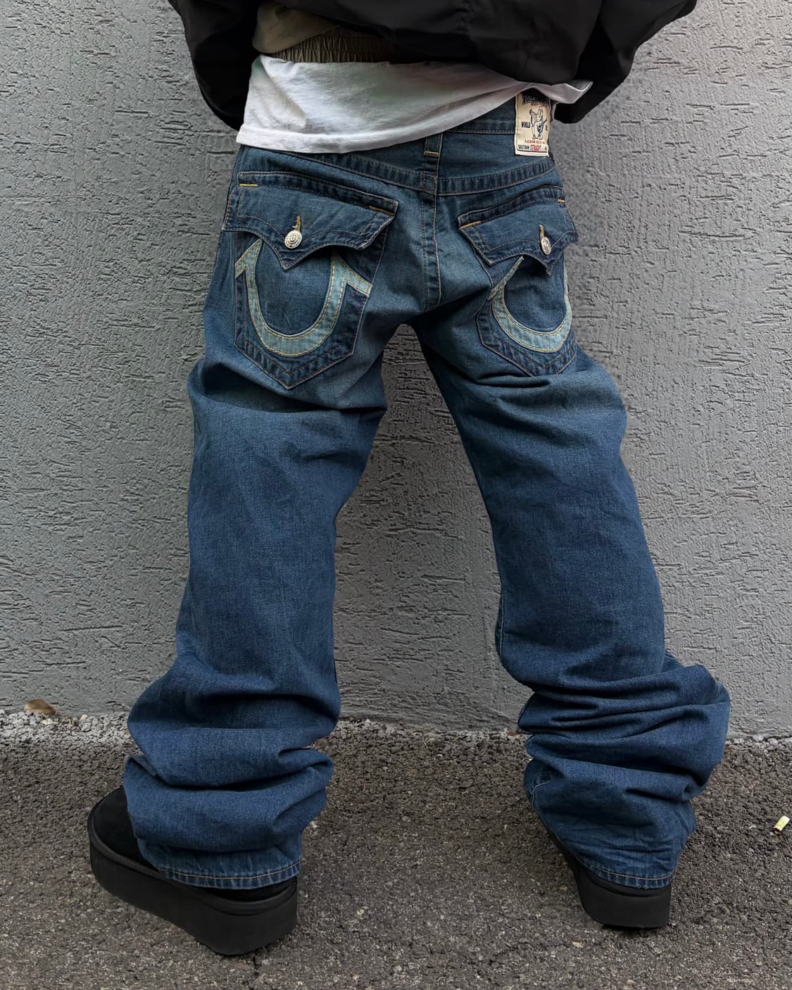  90s TRUERELIGION denim straight pants 상품이미지2